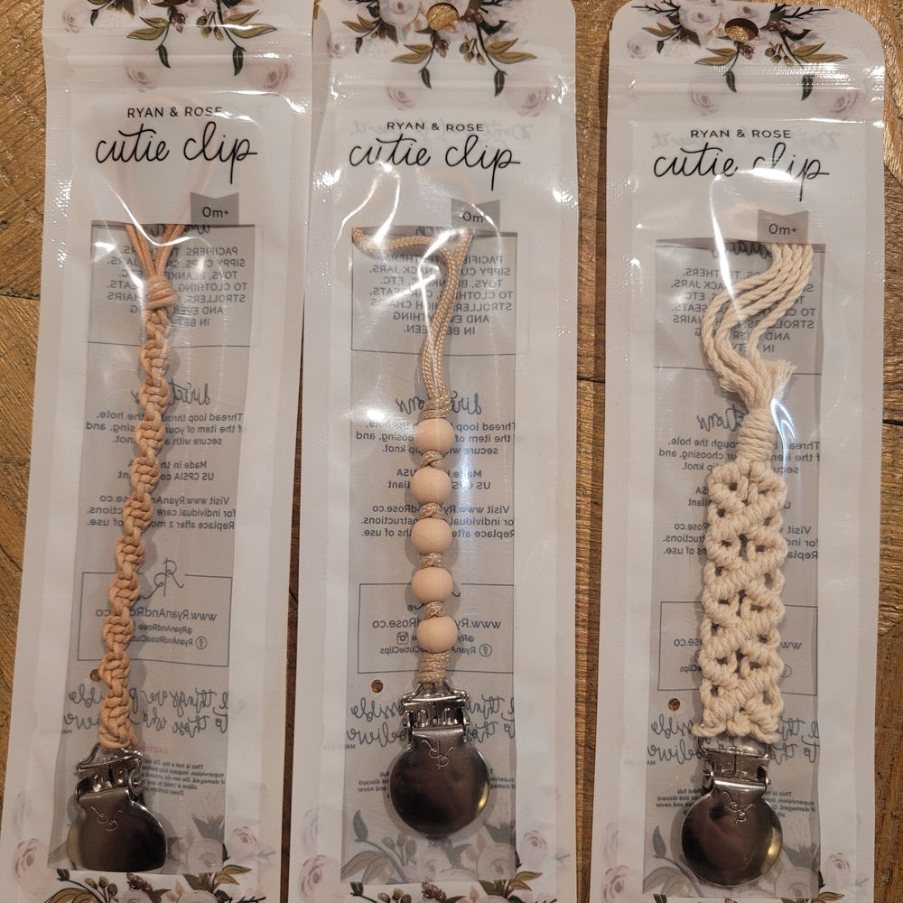 Ryan & Rose CUTIE CLIPS - SET OF 3